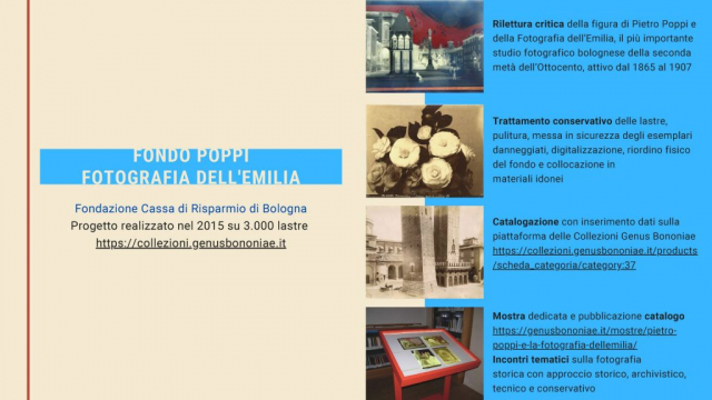 progetti realizzati dal team Archivi Fotografici